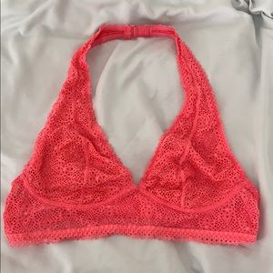 NWOT - Victoria’s Secret Halter Lace Bralette